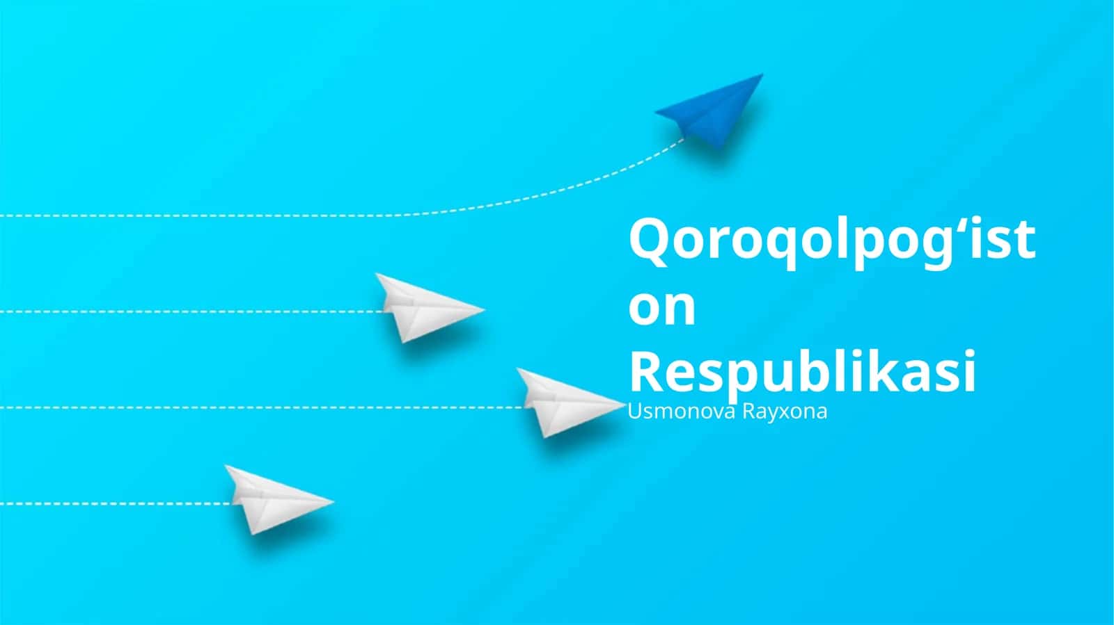 Qoroqolpogʻiston Respublikasi Usmonova Rayxona