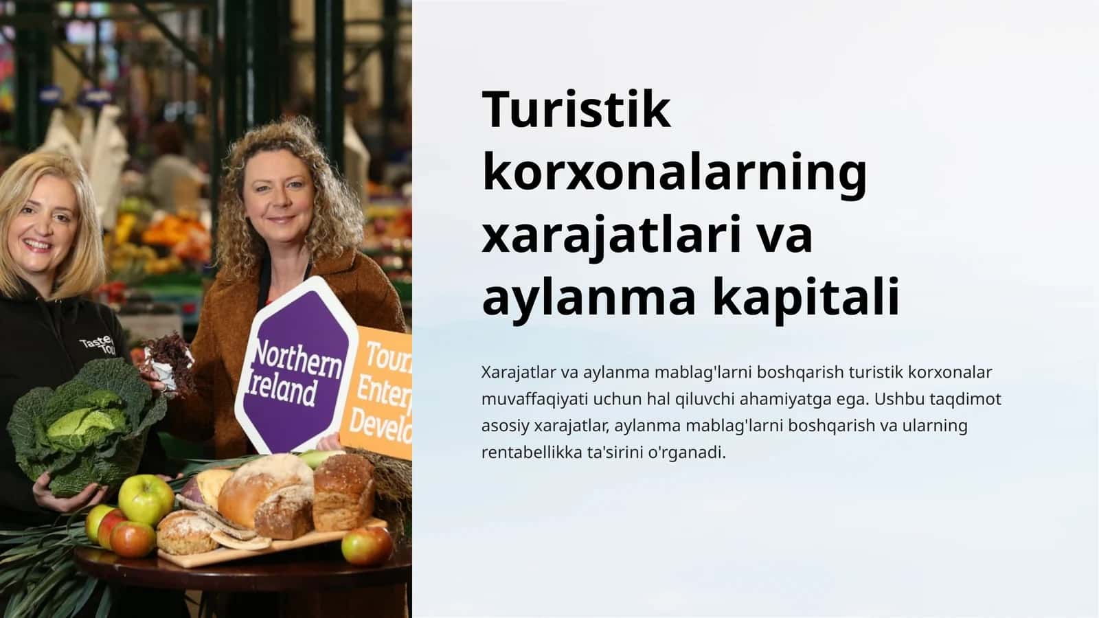 Turistikkorxonalarningxarajatlariva aylanma kapitali