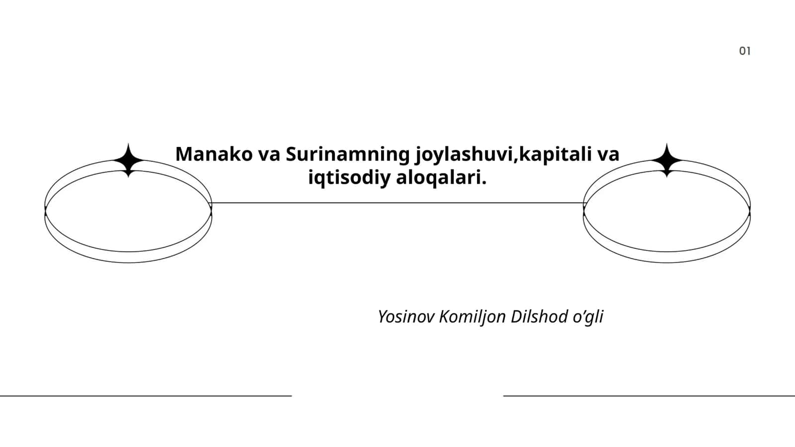 Surinamning geografik joylashuvi, kapitali va iqtisodiy aloqalari