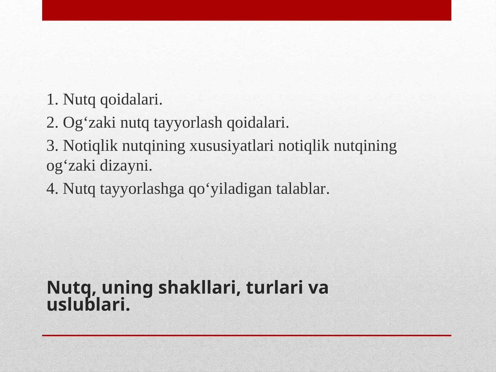 Notiqlik san'ati