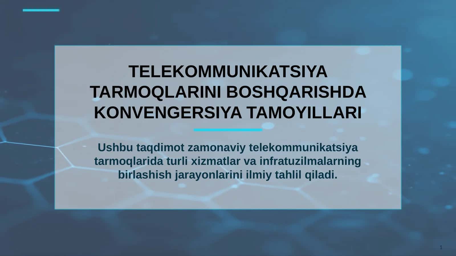 Konvergensiya tamoyillari