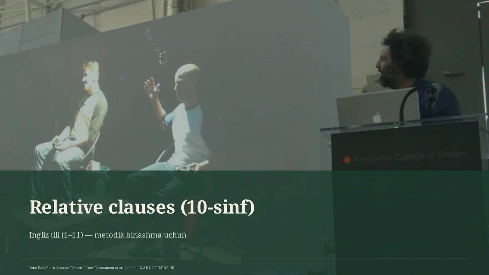 Relative clauses (10-sinf)