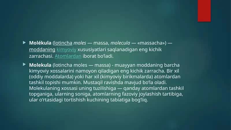 Molékula