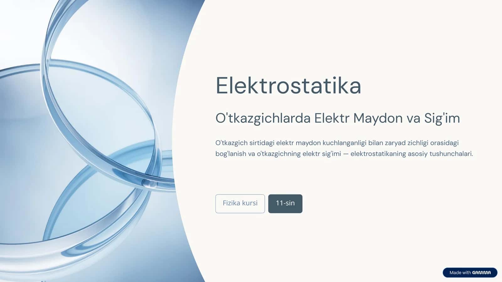 Elektrostatika