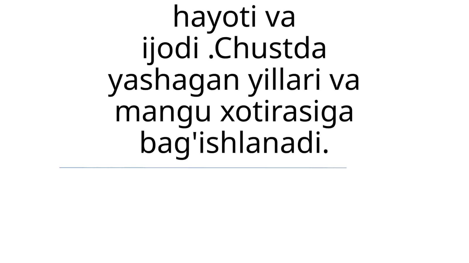Shoir Soʻfizoda hayoti va ijodi