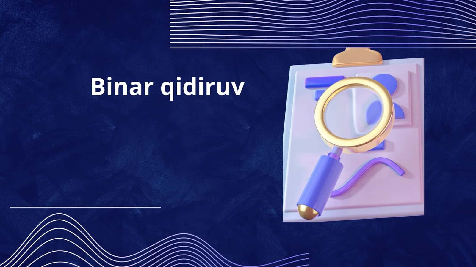 Binar qidiruv