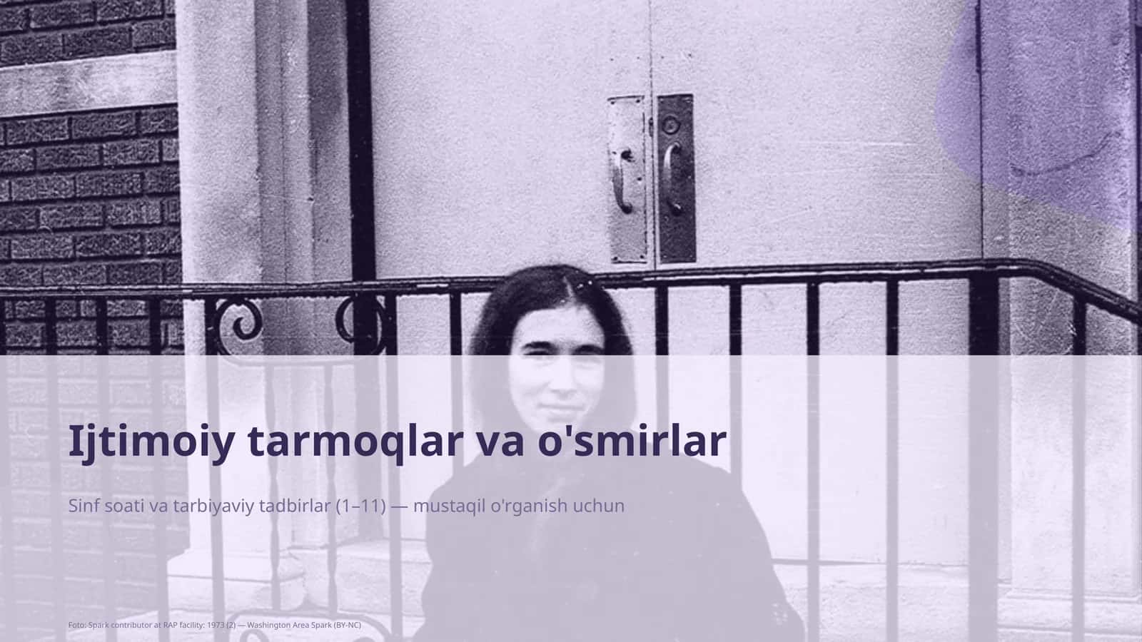 Sinf soati va tarbiyaviy tadbirlar (1–11)