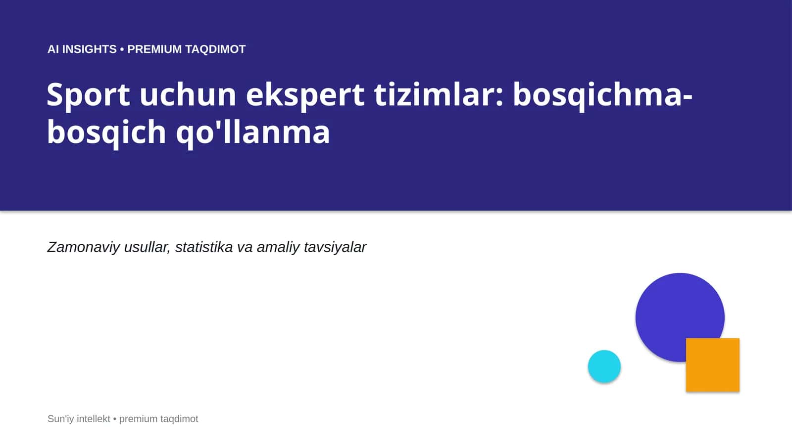Premium Taqdimot