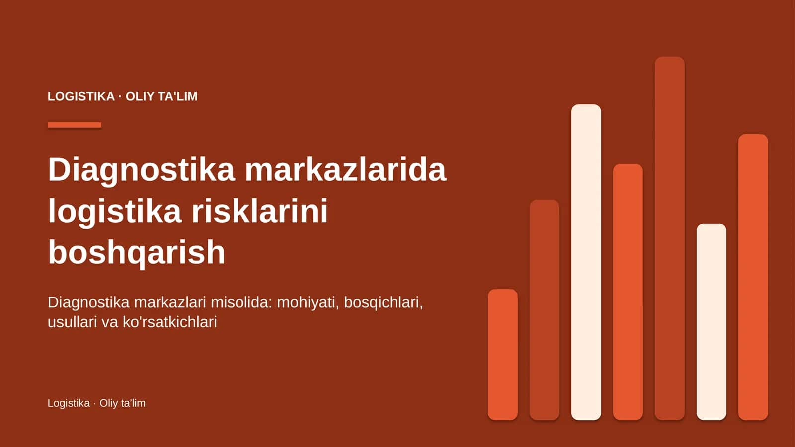 Logistika Risklarini Boshqarish: Mohiyati