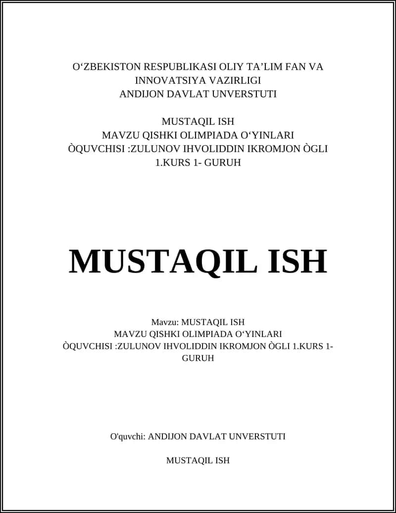 Qishki Olimpiada O'yinlari
