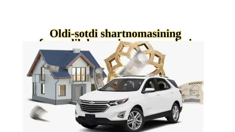 Oldi-sotdishartnomasining fuqarolik huquqiy muammolari