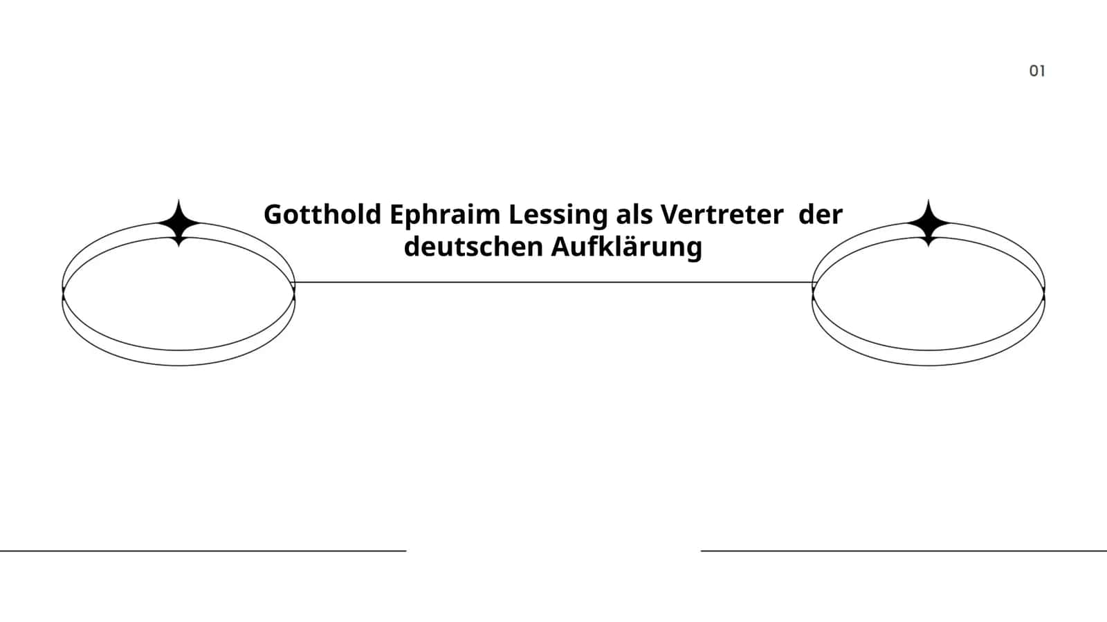 Gotthold Ephraim Lessing als Vertreter der deutschen Aufklärung