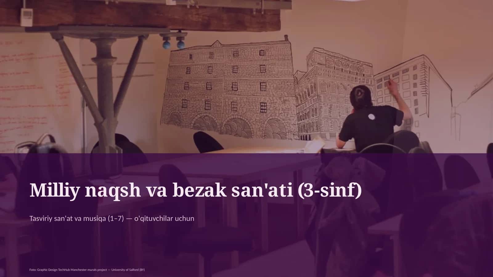 Milliy naqsh va bezak san'ati (3-sinf)