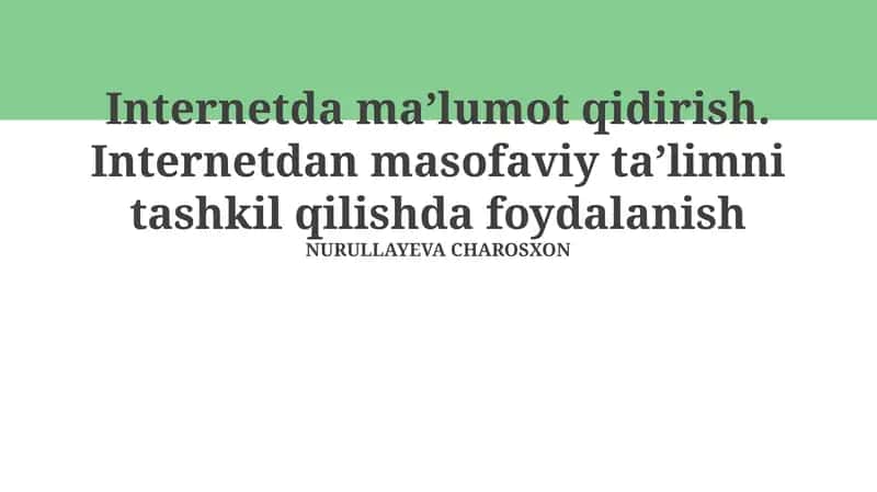Bolalar uchun onlayn o'yin platformalari