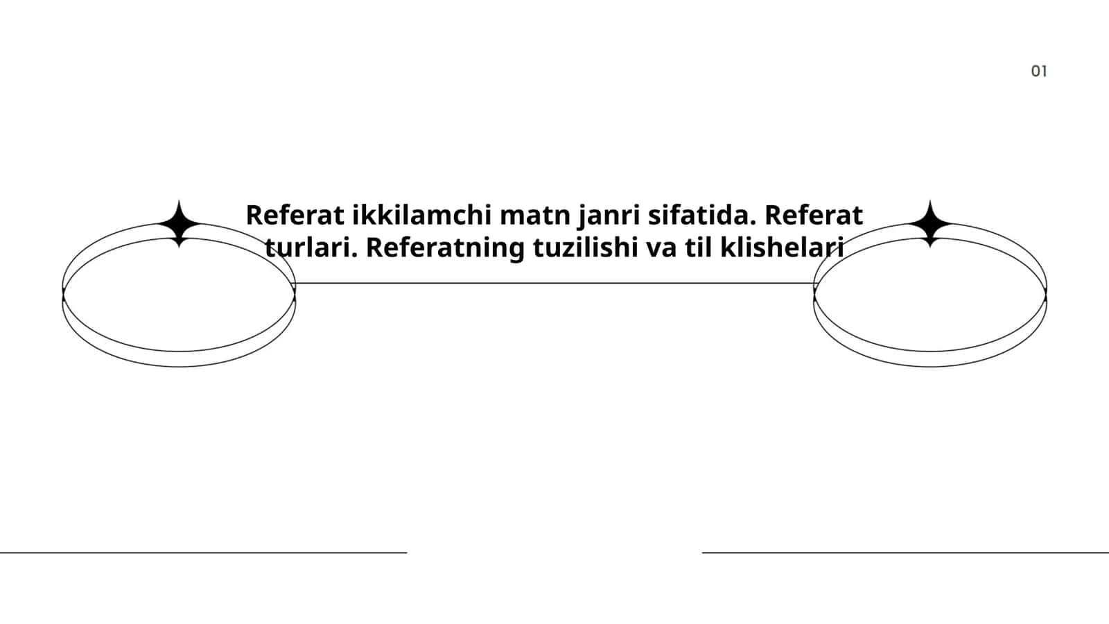 Referatning Turlari va Xususiyatlari