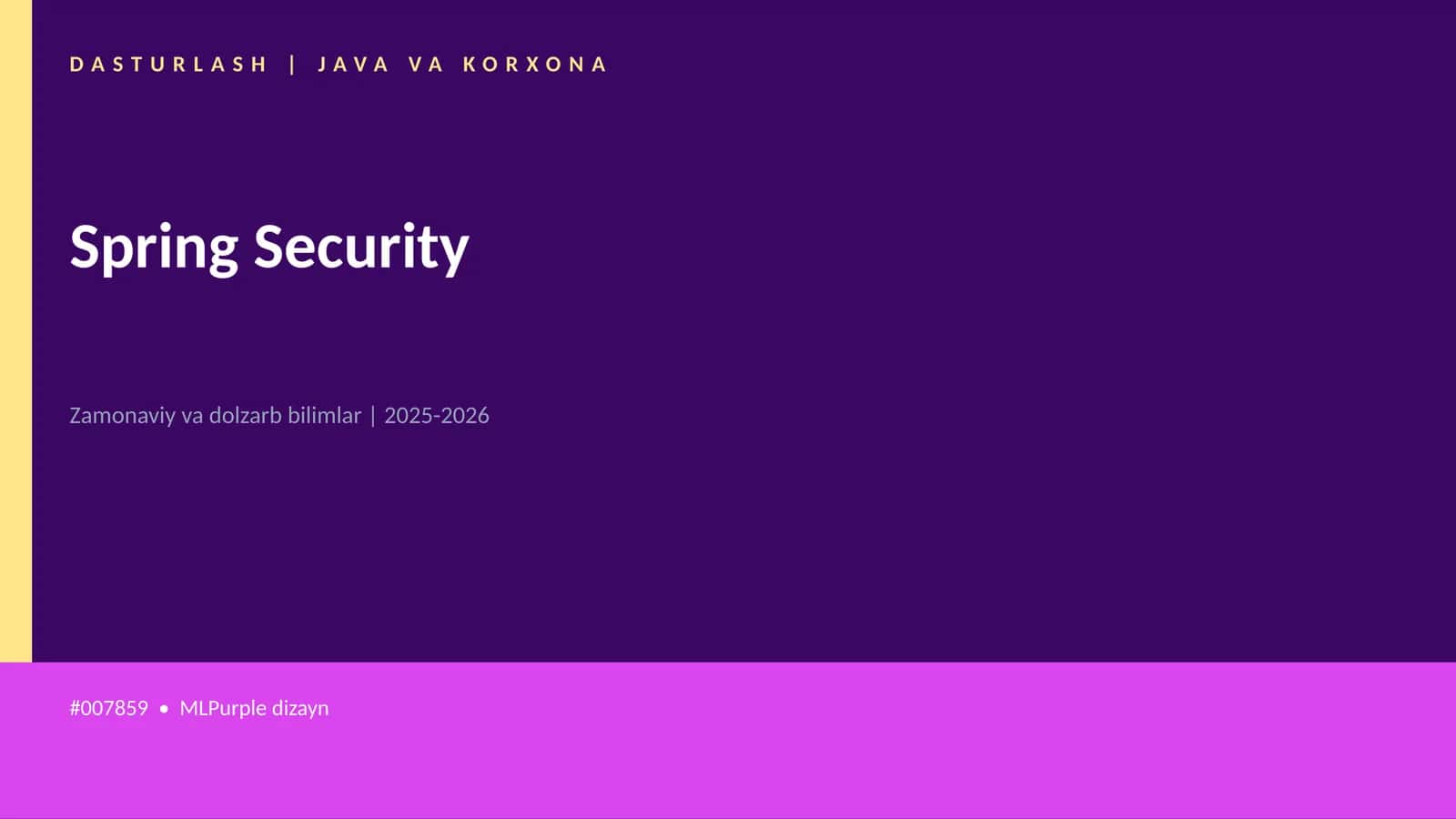 Spring Security