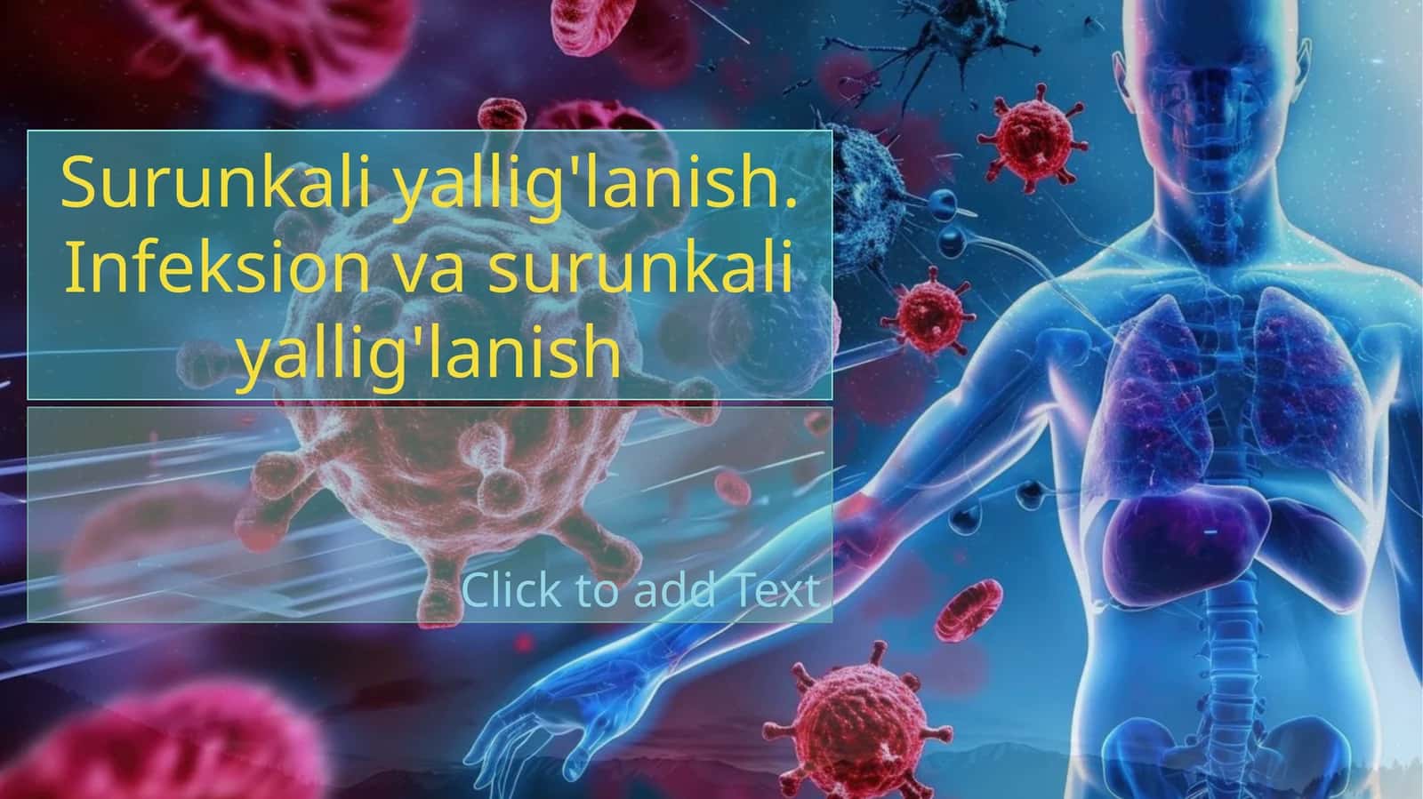 Surunkali yallig'lanish. Infeksion va surunkali yallig'lanish