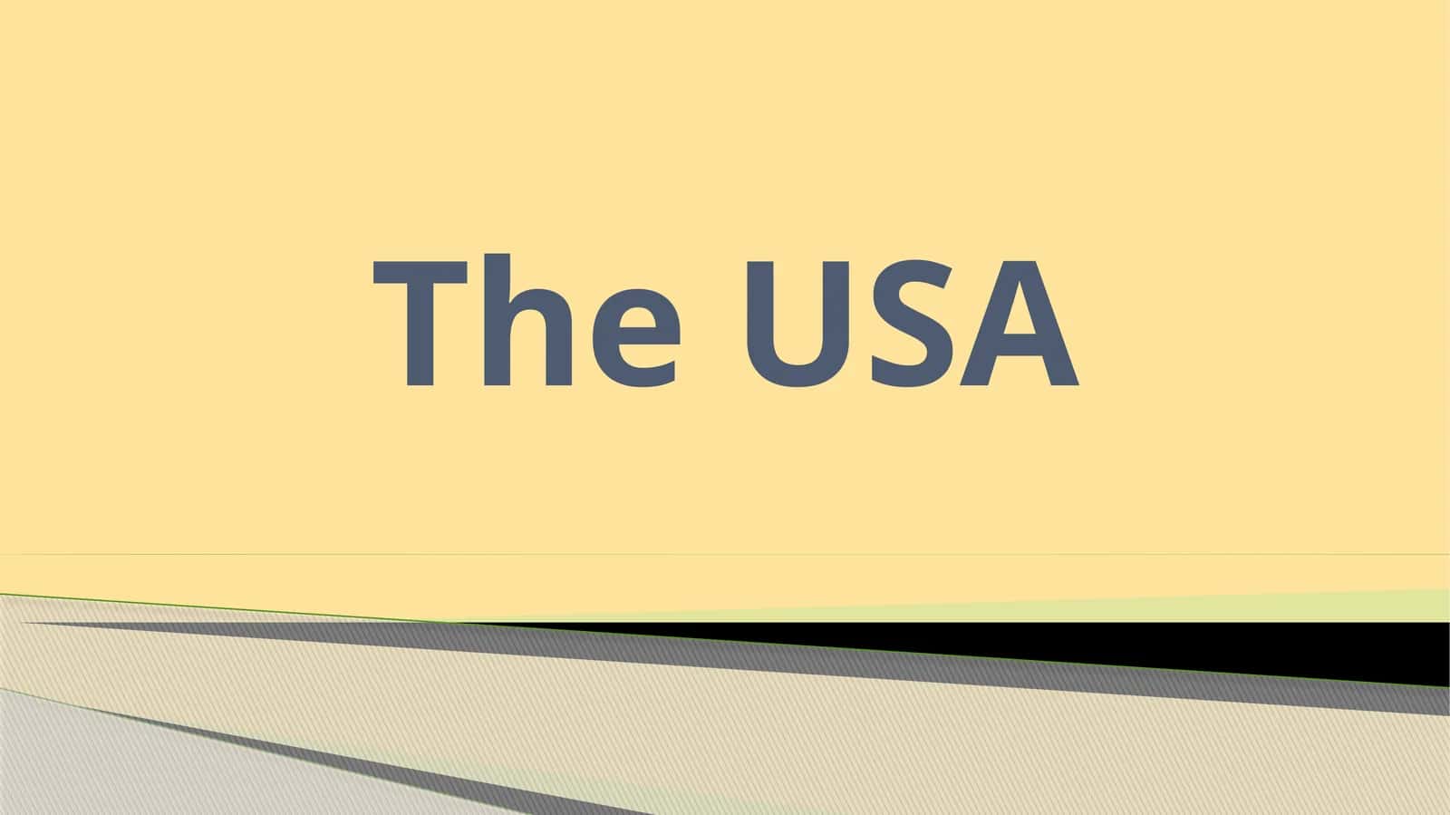 The USA