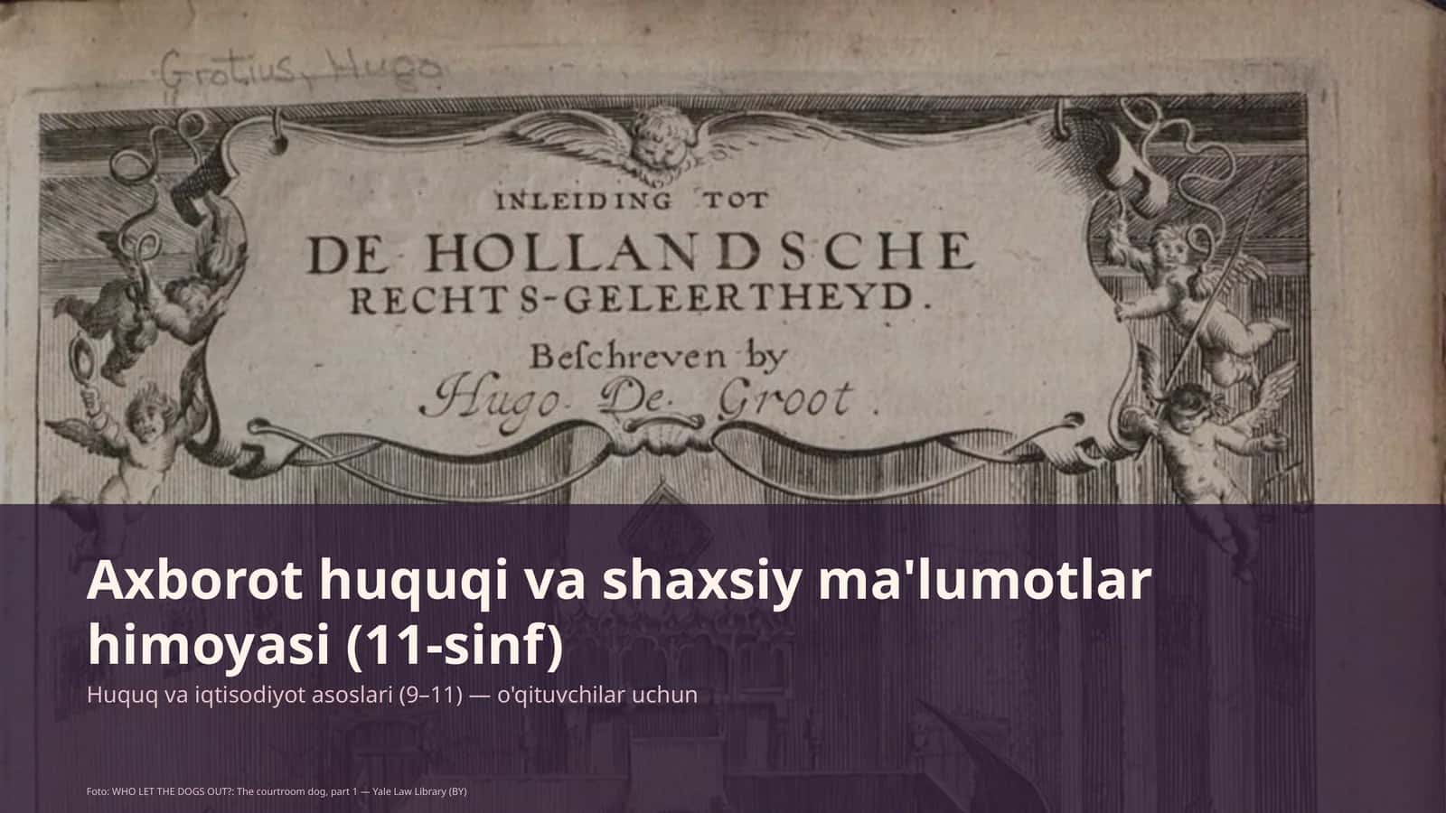 Huquq va iqtisodiyot asoslari (9–11)