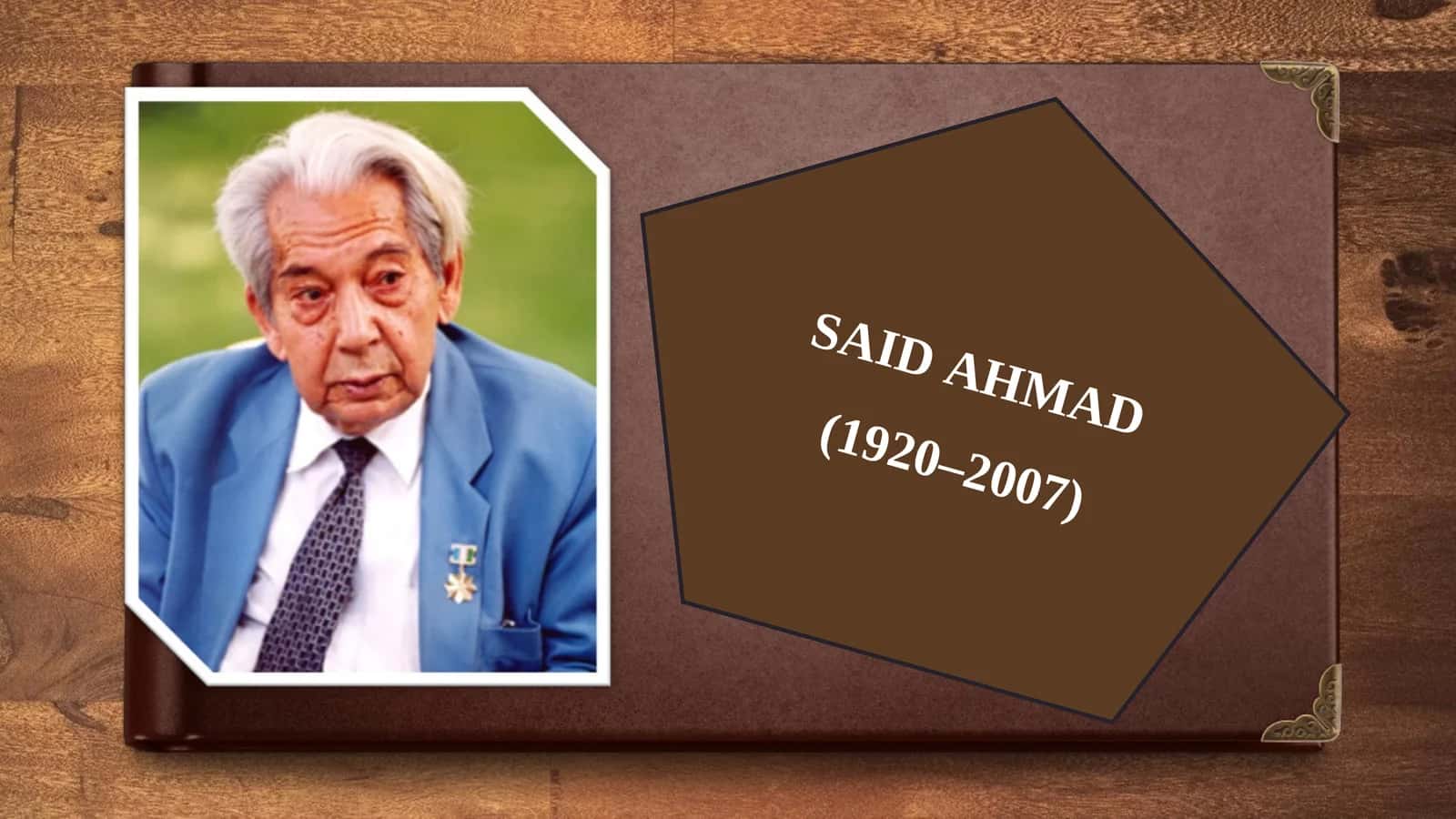 Said Ahmad (1920–2007)