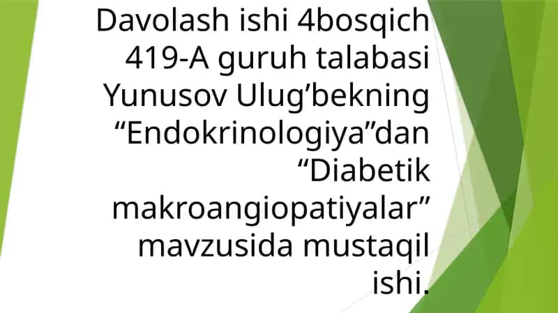 Endokrinologiya