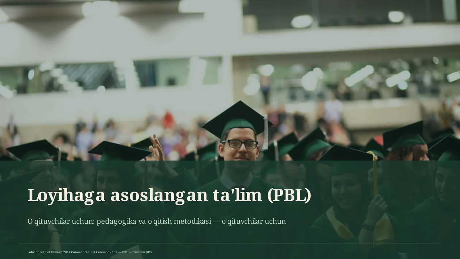 Loyihaga asoslangan ta'lim (PBL)
