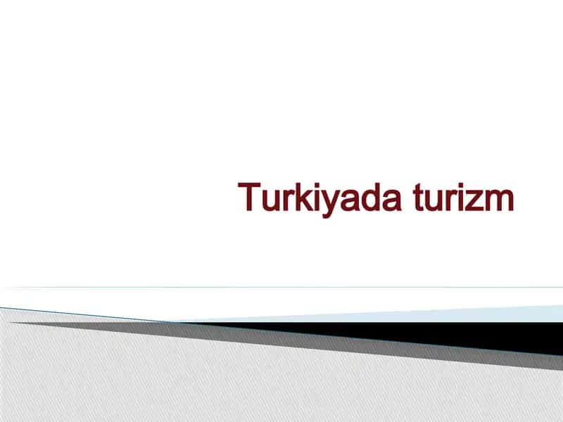 Turkiyada turizm