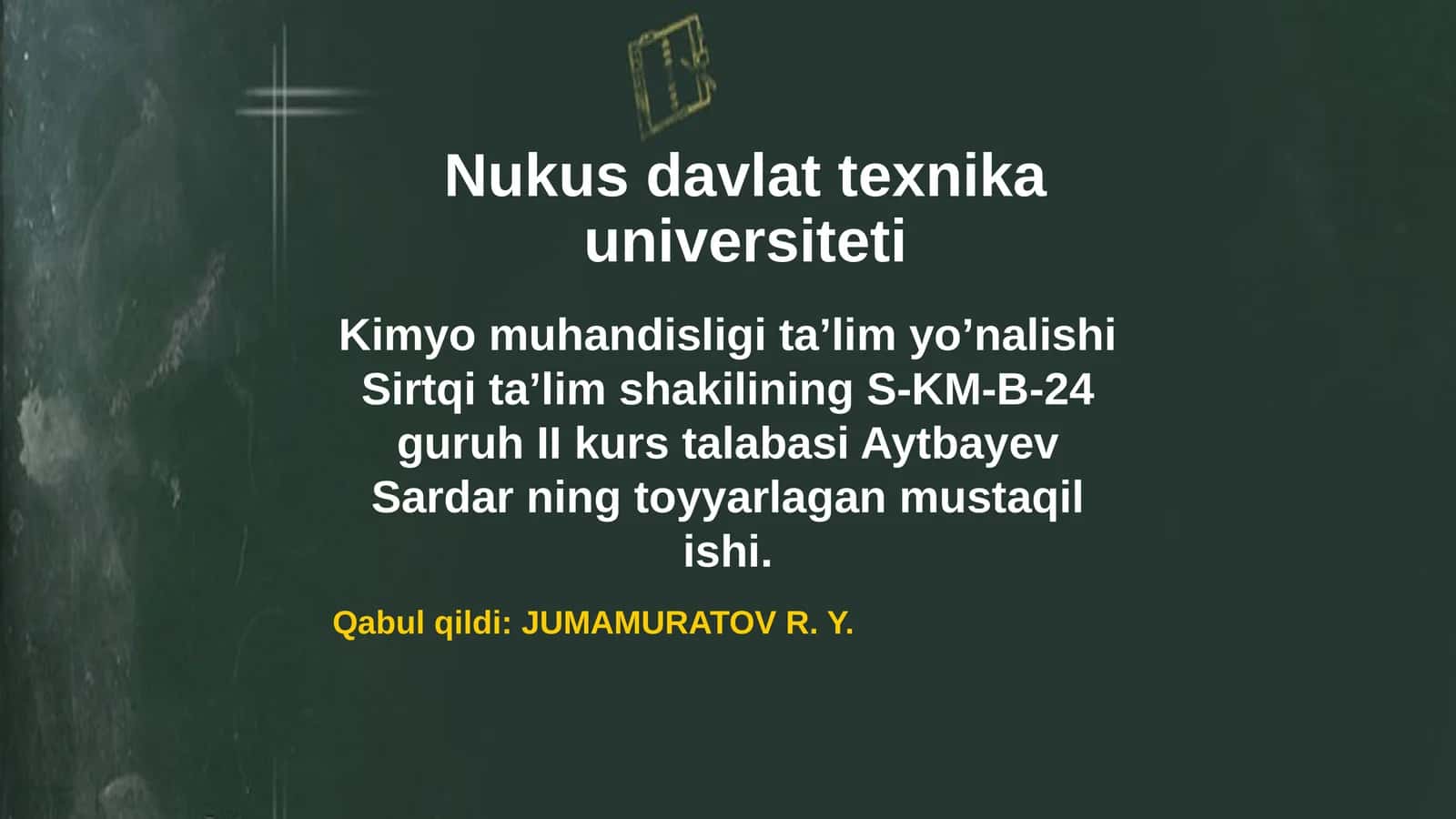 O'ta og'ir elementlarning sintez qilinish imkoniyatlari