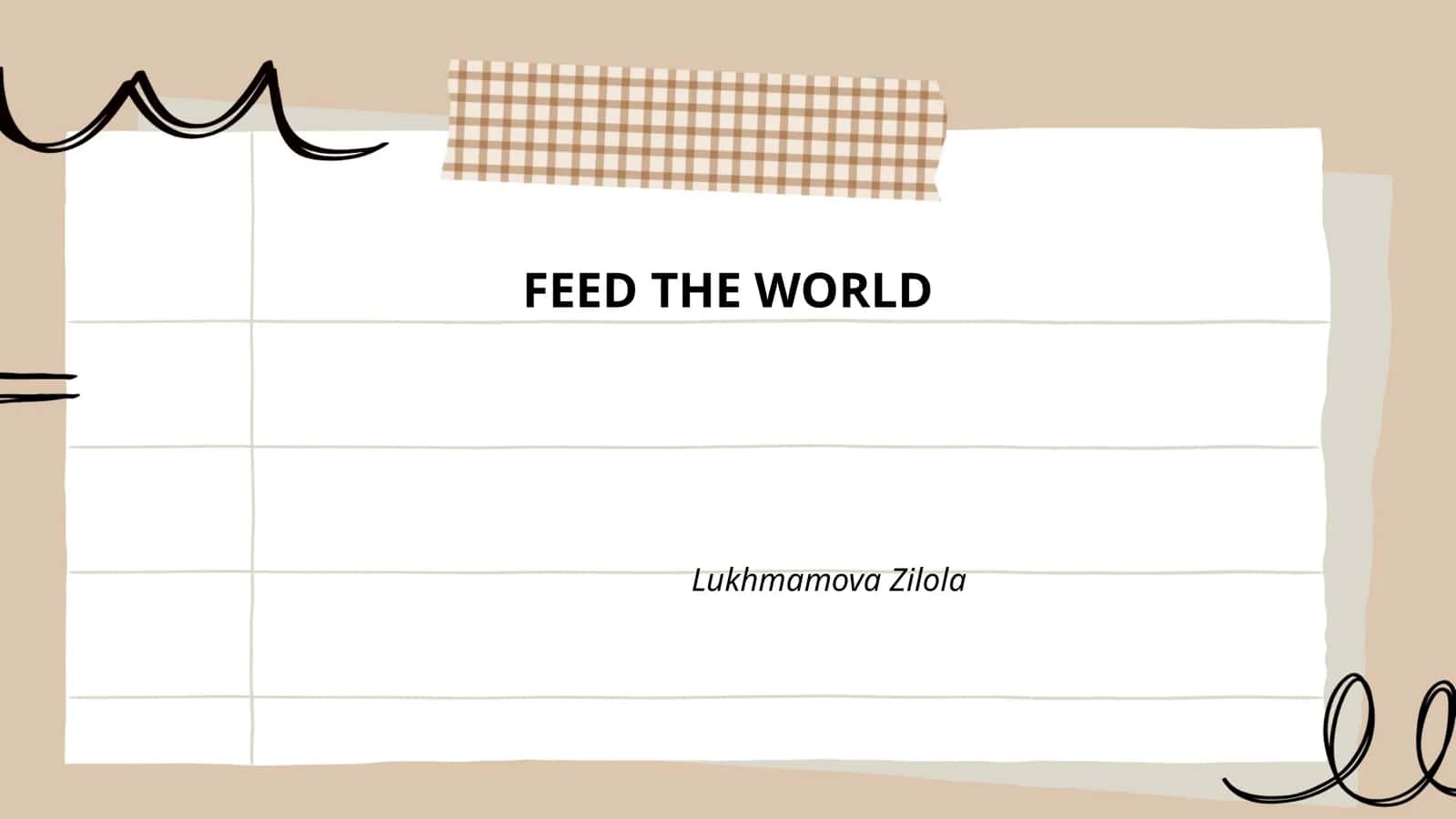 Lukhmamova Zilola