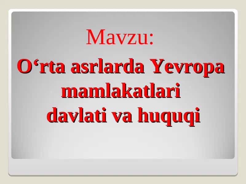 Franklarning asosiy mashg`ulotlari va majburiyatlari