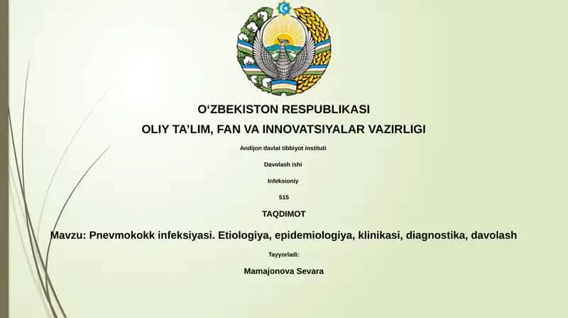Pnevmokokk infeksiyasi