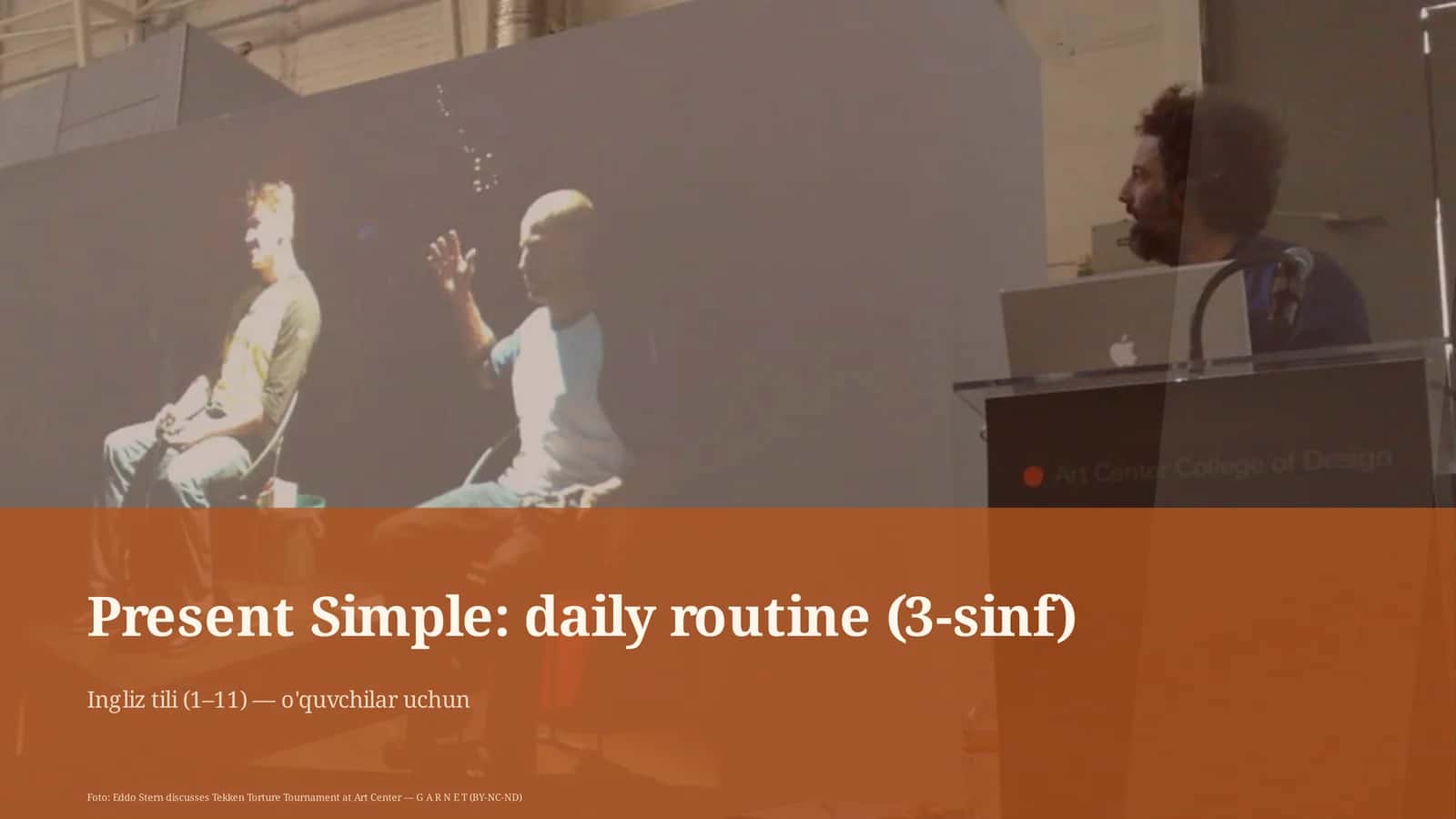Present Simple: daily routine (3-sinf)