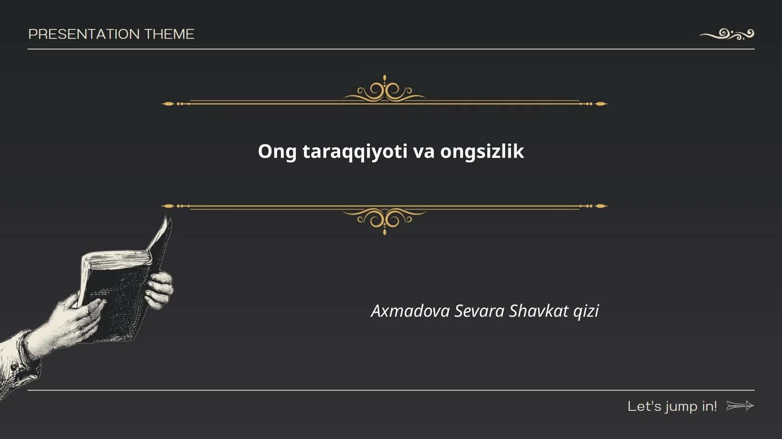 Ong taraqqiyoti va ongsizlik