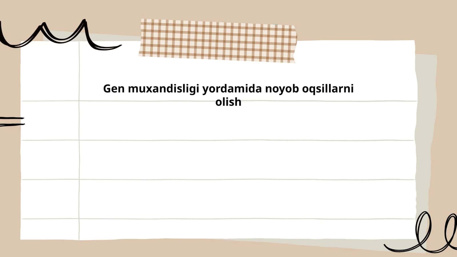 Gen muhandisligi asoslari
