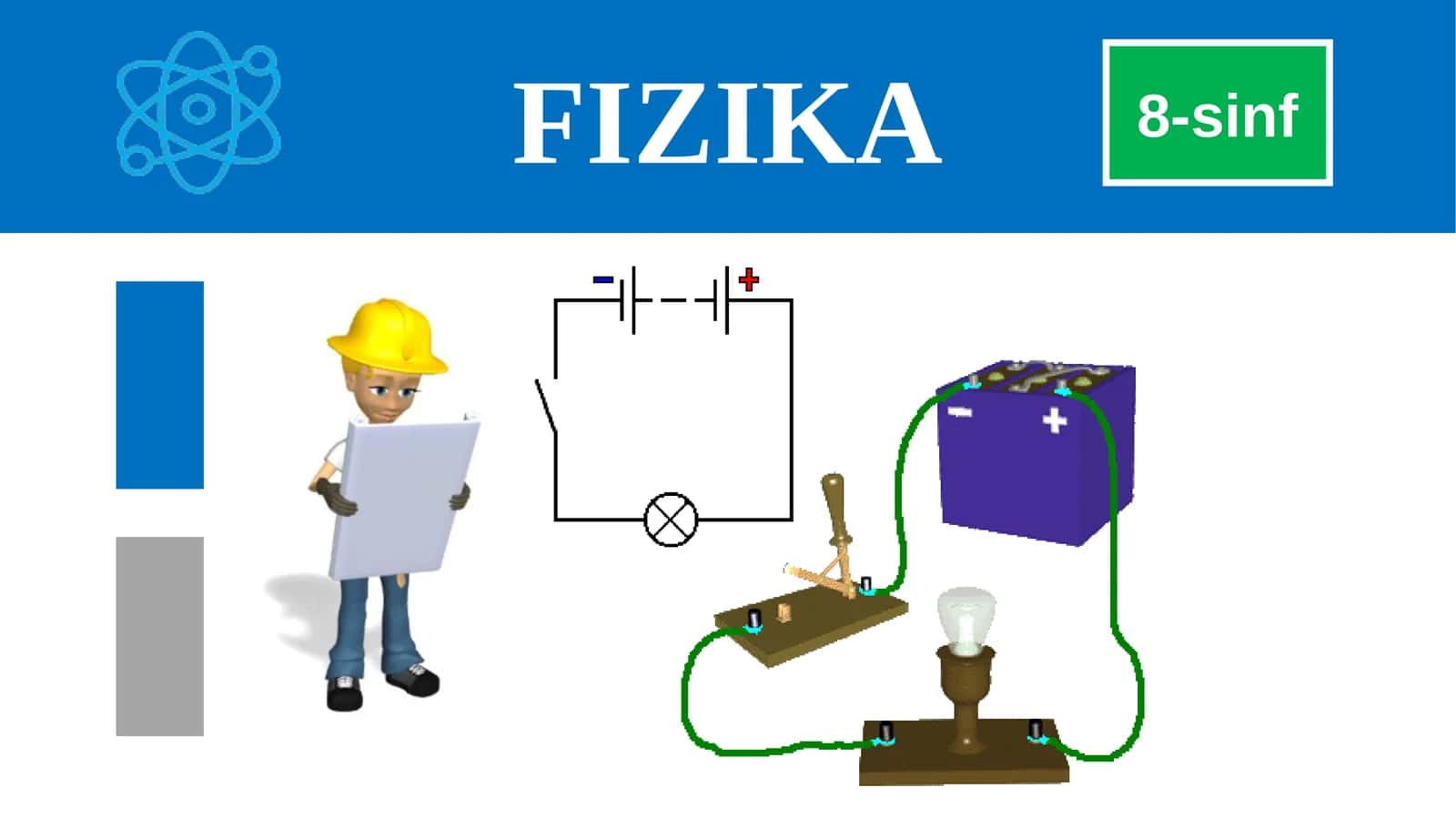 FIZIKA 8-sinf MUSTAHKAMLASH