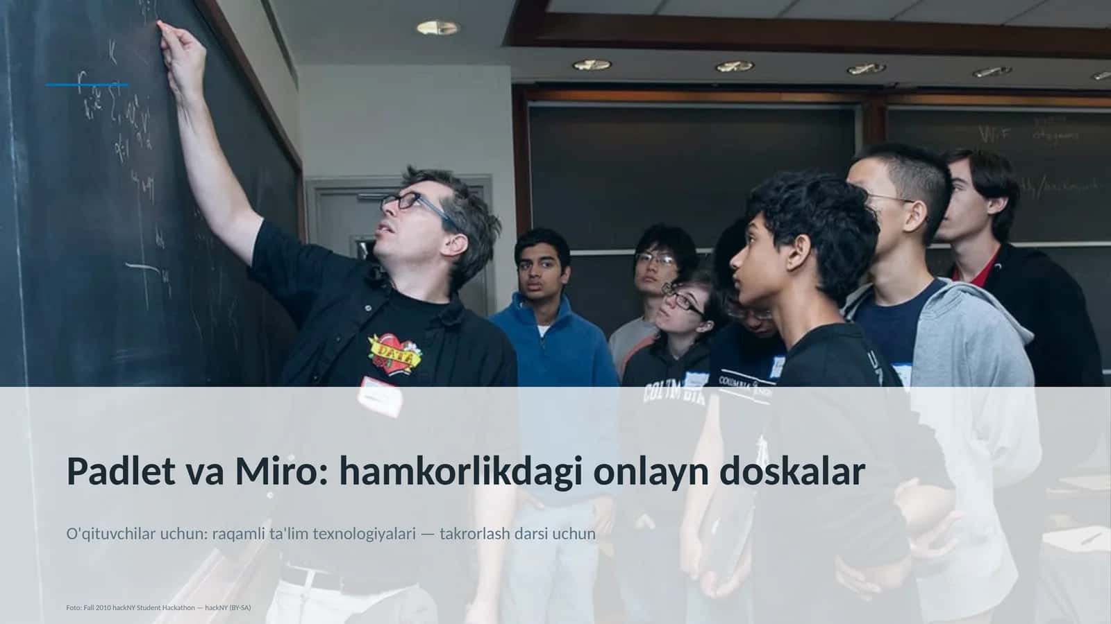 Padlet va Miro: hamkorlikdagi onlayn doskalar
