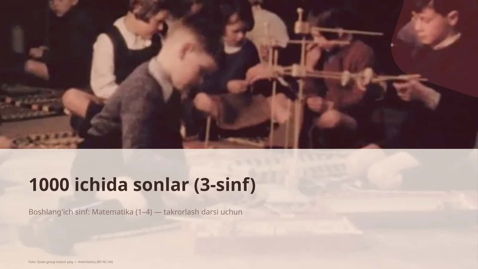 1000 ichida sonlar (3-sinf)