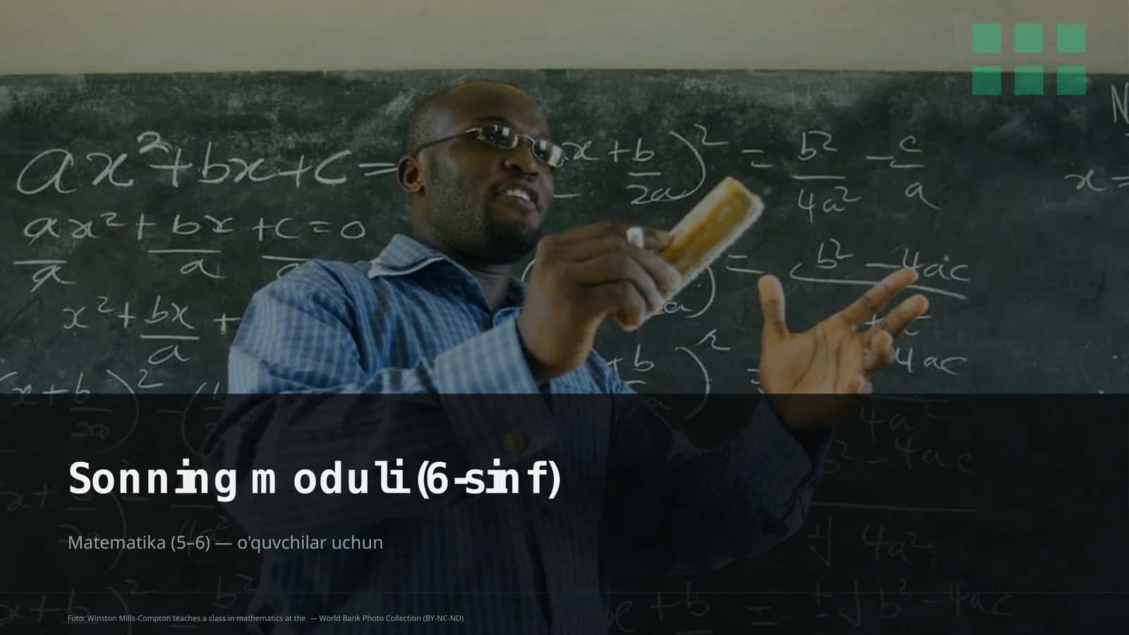 Sonning moduli (6-sinf)
