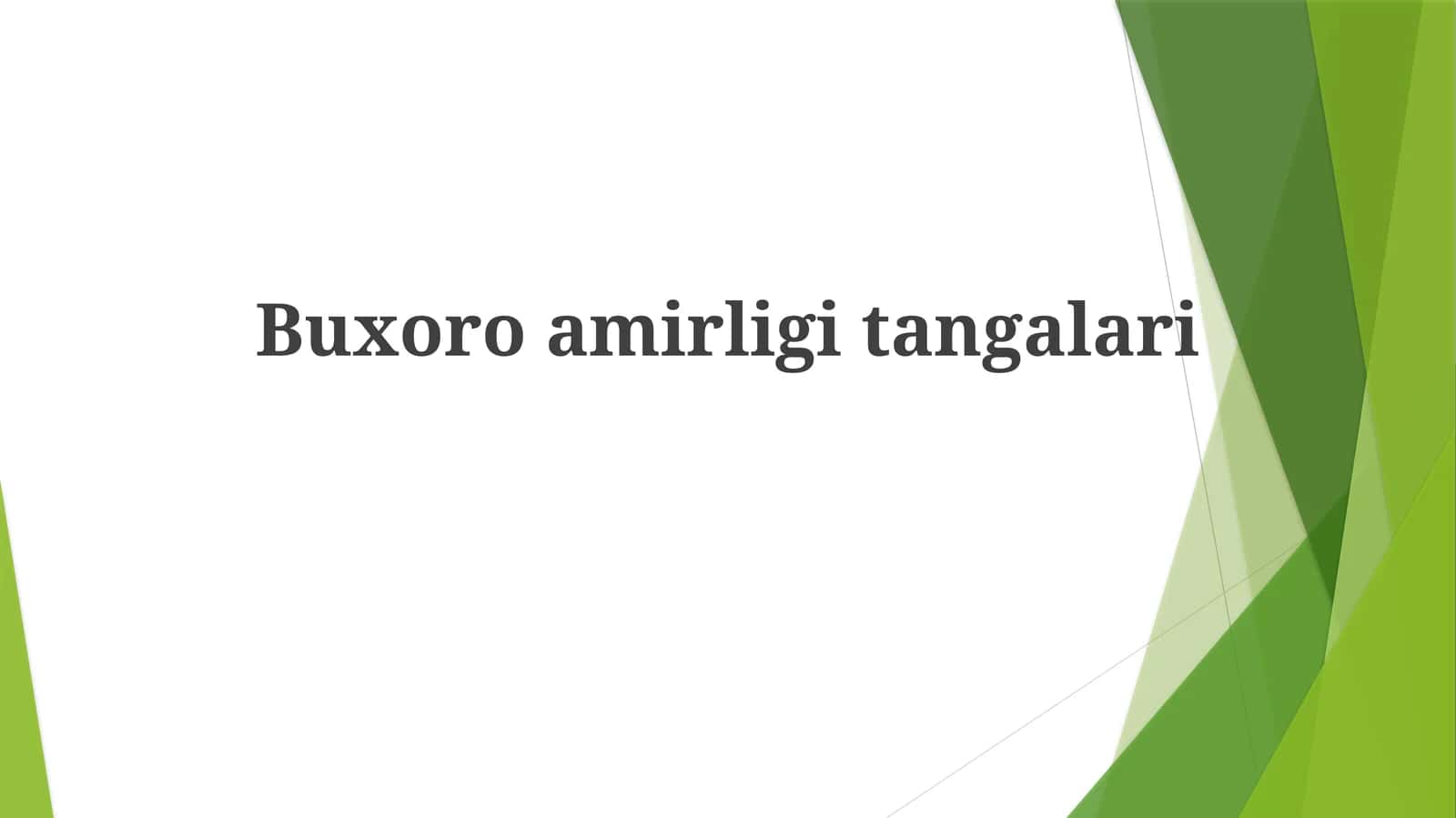 Buxoroamirligitangalari