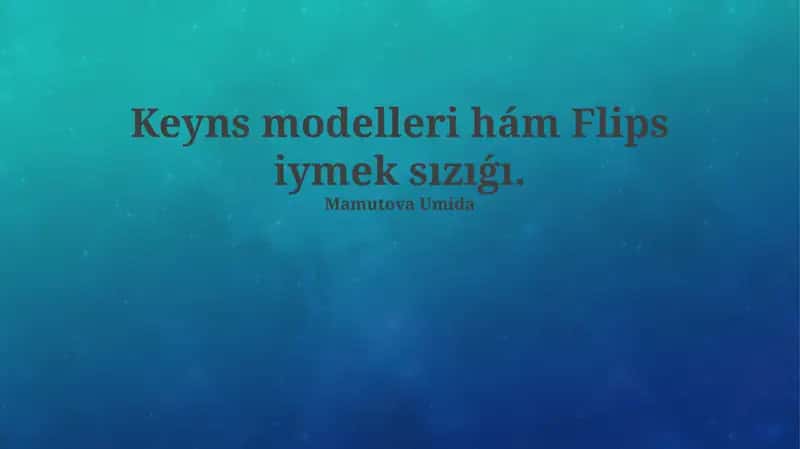Keynsian modellari hám Fillips iyri siziǵi: tiykarǵı túsinikler
