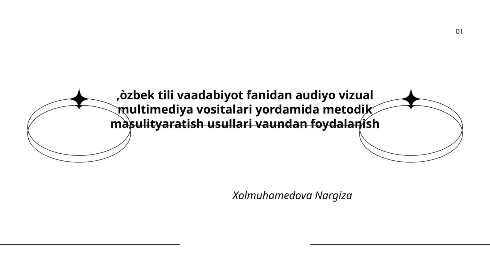 Audiovizual vositalarning didaktik imkoniyatlari