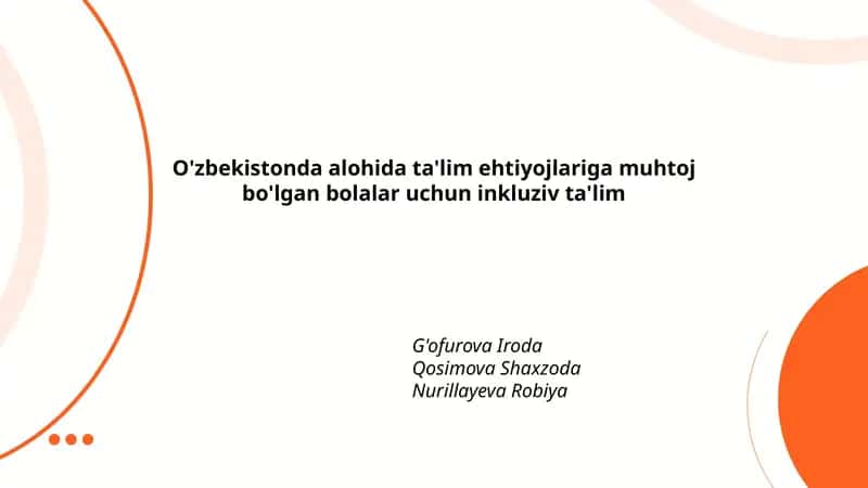 Inkluziv ta'lim