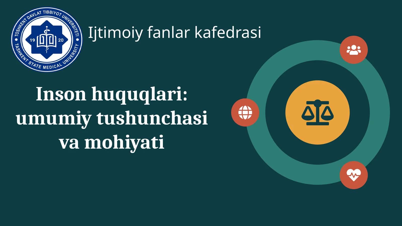 Inson huquqlari: umumiy tushunchasi va mohiyati