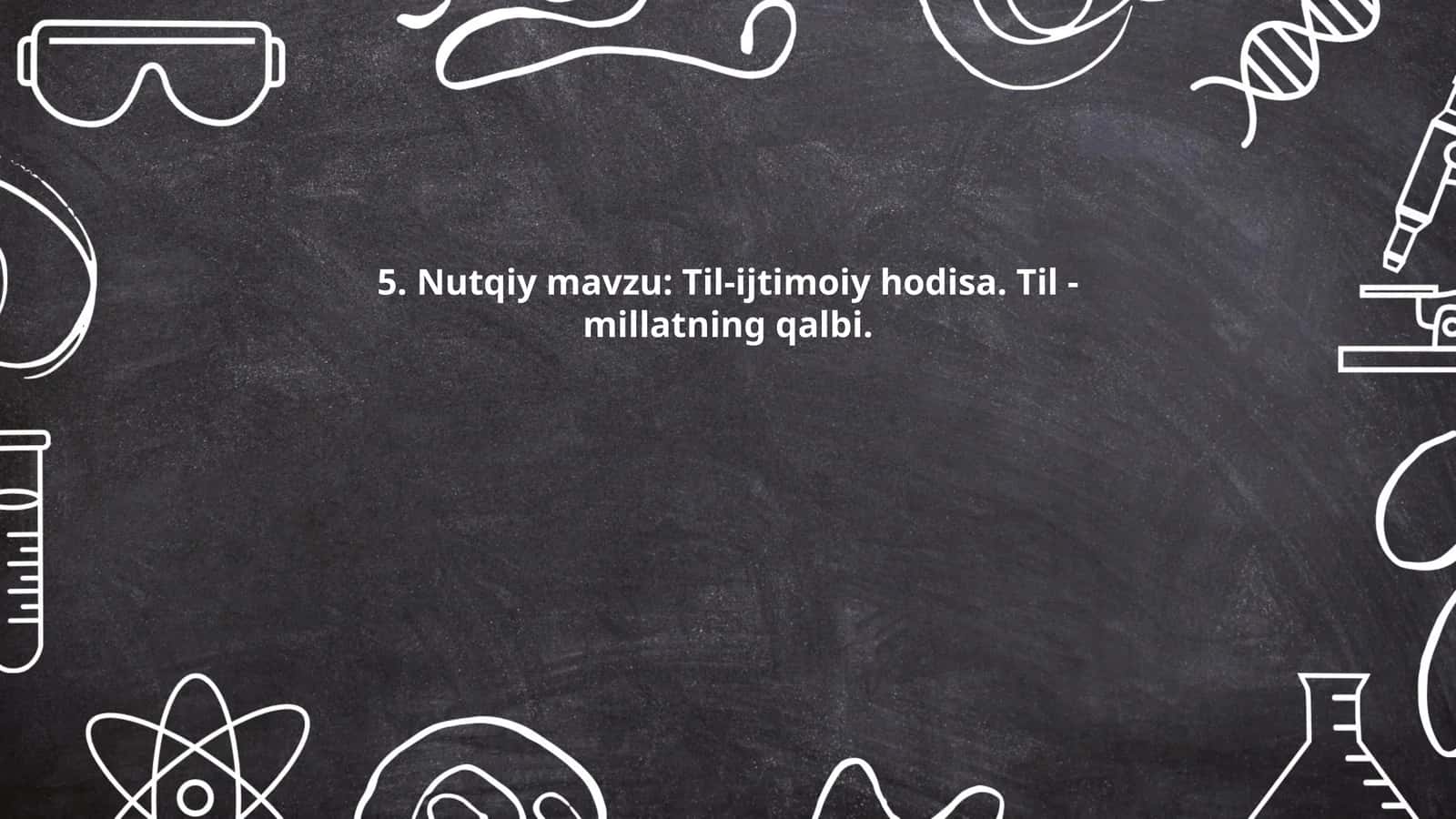 Tilning ijtimoiy vazifasi
