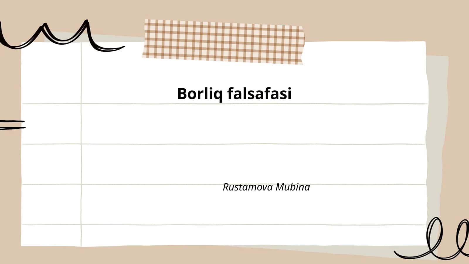 Borliq falsafasi