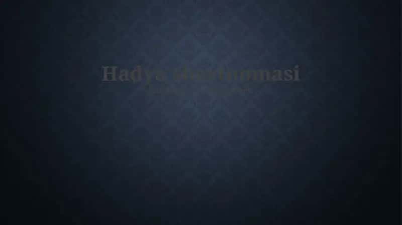 Hadya shartnomasi