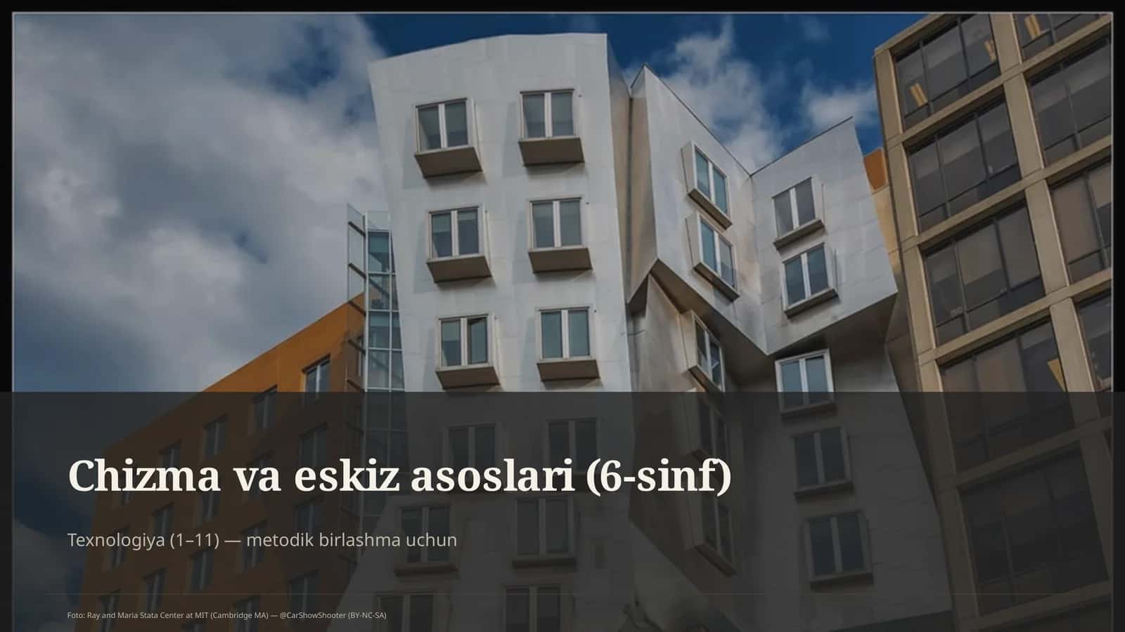 Chizma va eskiz asoslari (6-sinf)