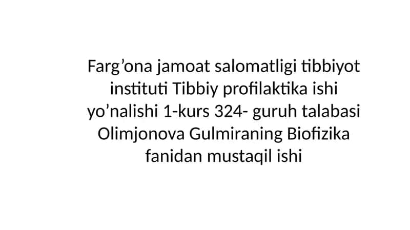 Exografiya va Elektrografiya Usullari
