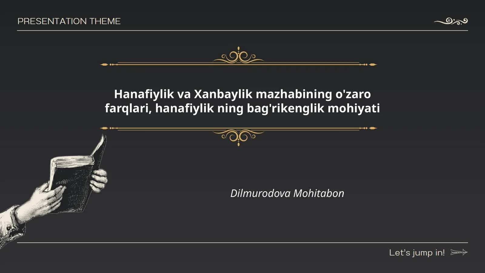 Hanafiylik va Xanbaylik mazhabining o'zaro farqlari, hanafiylik ning bag'rikenglik mohiyati