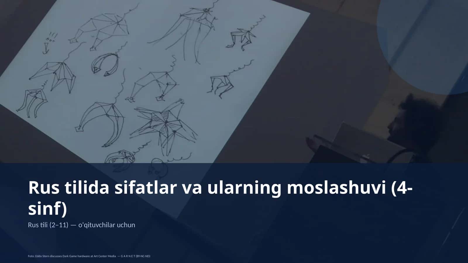 Rus tilida sifatlar va ularning moslashuvi (4-sinf)